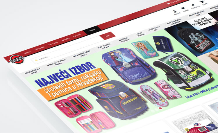 Grafocentar webshop - Referenca | Mathema web shop