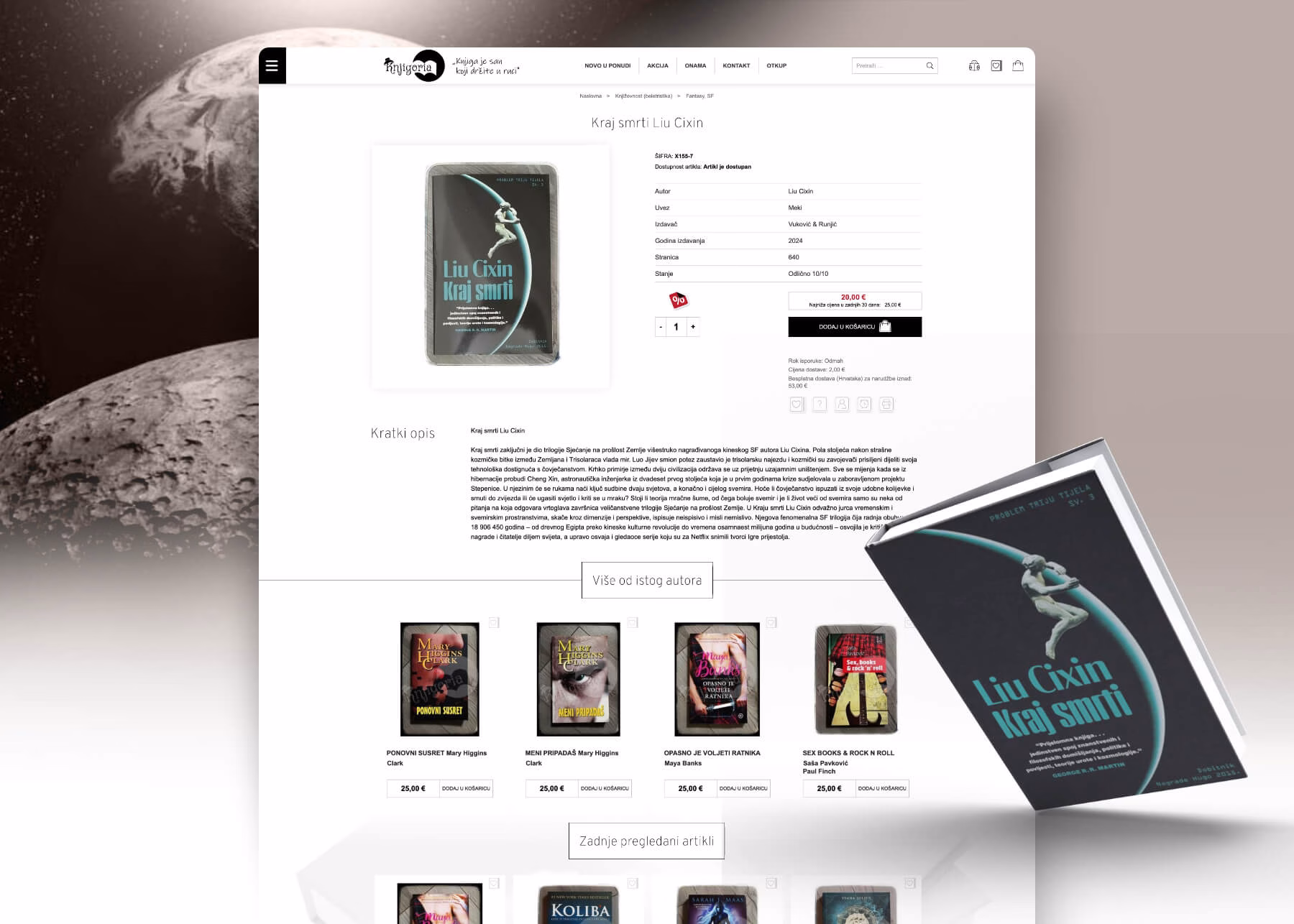 Knjigoria-ref3 Knjigoria - reference - Mathema izrada webshopa