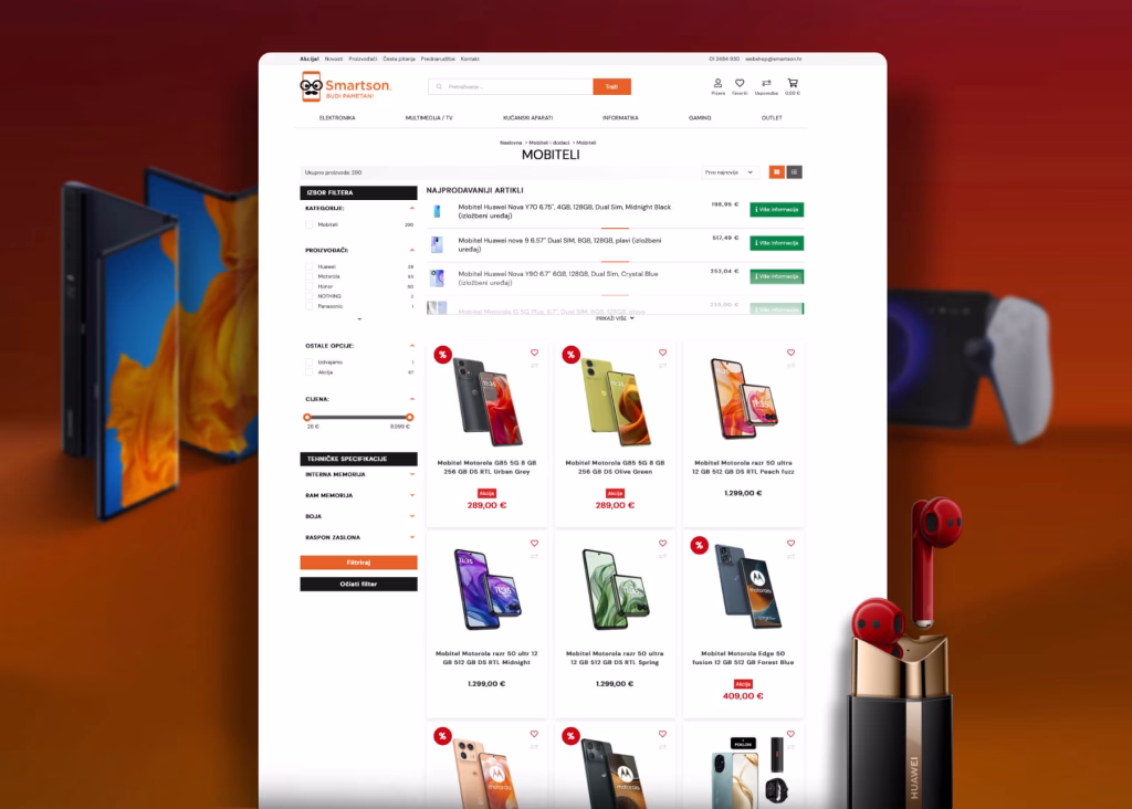 Smartson webshop
