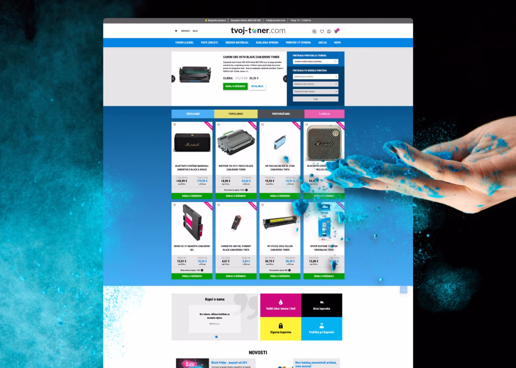 Tvoj toner - Referenca | Mathema web shop