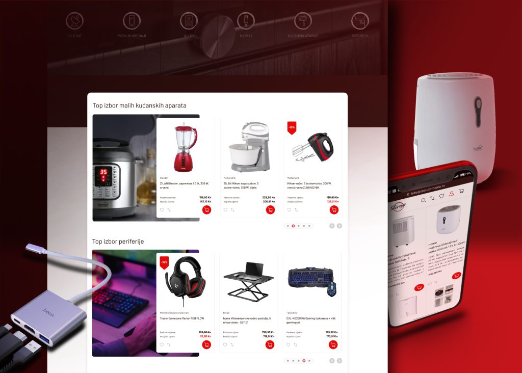 Storum home web shop